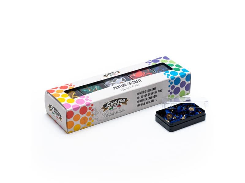 Puntine colorate Leone colori assortiti  PP50T1013