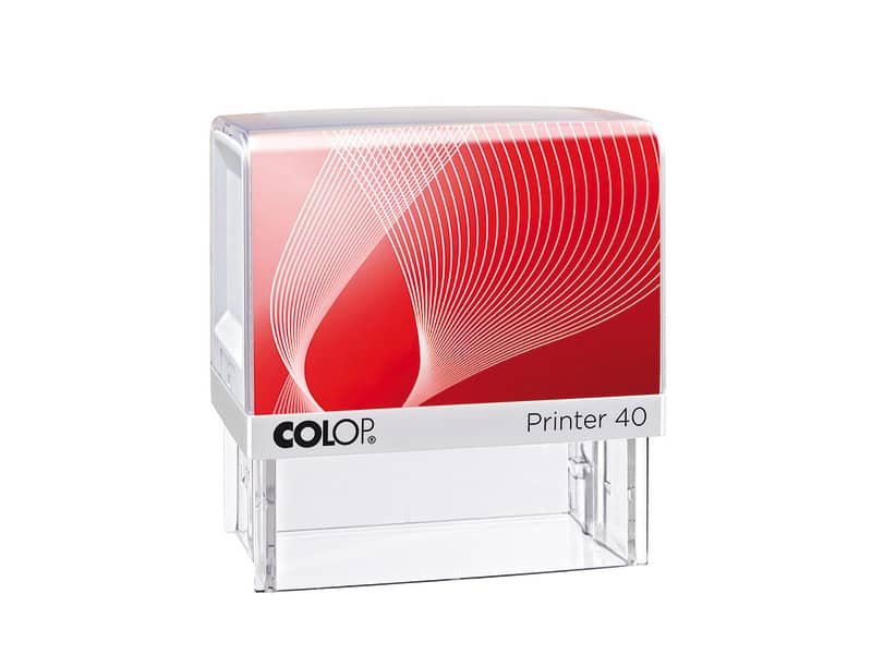 Timbro rettangolare Colop formato 23×59 – Printer 40 PR40G7