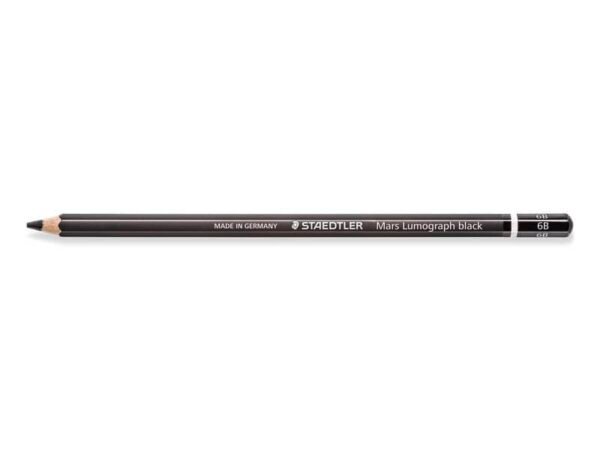 Matita in carboncino Staedtler Lumograph© in conf. da 12 pezzi 6B - 100B-6B