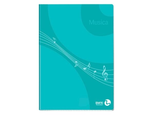 Album musica pentagrammato BM formato A4 - 32 fogli 100220