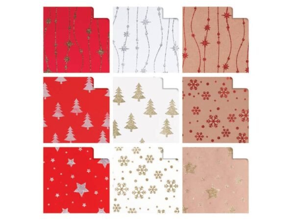 Carta regalo in fogli Rex-Sadoch 70x100 cm fantasia polvere di stelle GL510
