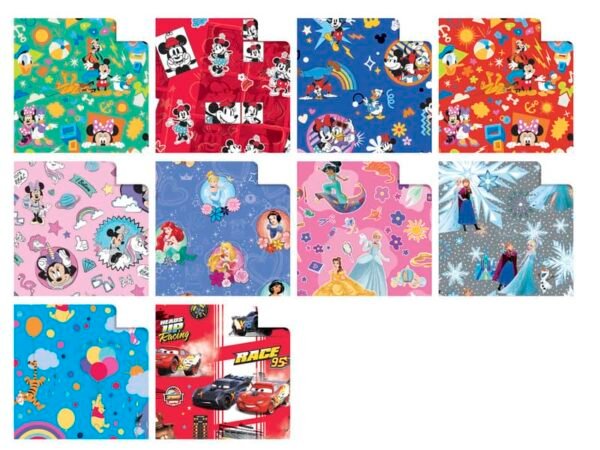 Carta regalo in fogli Rex-Sadoch fantasia Walt Disney - 140x100 cm BL010FPWDBG