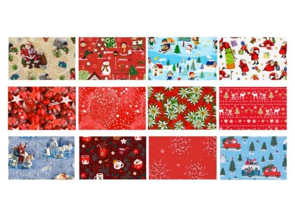 Rotolo di carta Natalizia Florio Carta formato 70x2 mt R33J1 ASSZ