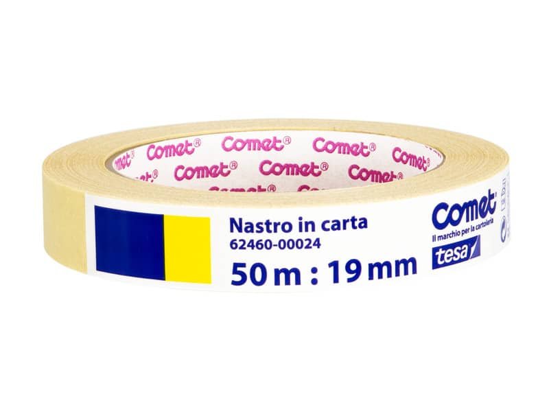 Nastro adesivo in carta Comet© Mascheratura 19 mm x 50 m – 62460-00024-00