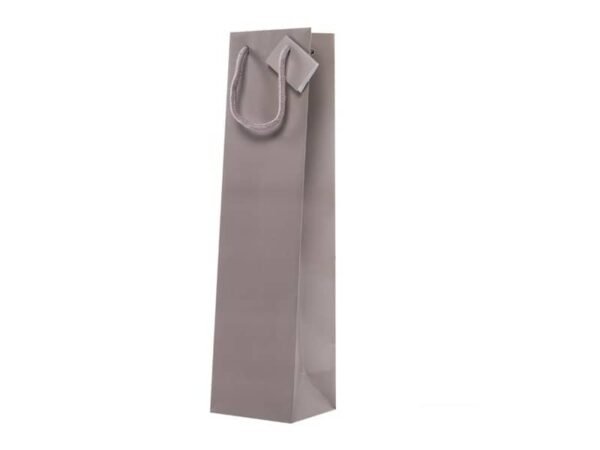 Borsa portabottiglie Decoration Lusso tortora 10+9xH.39 cm - conf. 10 pz - SHB881TO