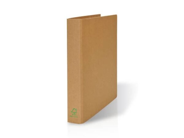 Raccoglitore ad anelli Euro-cart diametro 30 mm e dorso 4 cm colore avana - 2 anelli - XCAECO2-30AV