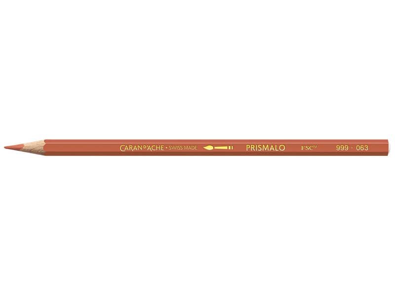 Matite colorate acquerellabili Carand’Ache Prismalo in conf. da 3 pz rosso inglese – 999063