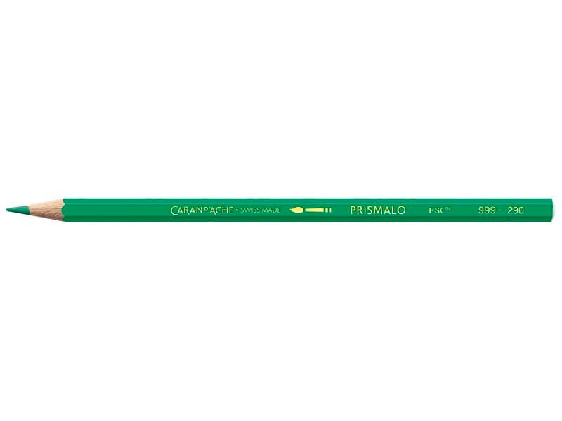 Matite colorate acquerellabili Carand’Ache Prismalo in conf. da 3 pz verde impero – 999290