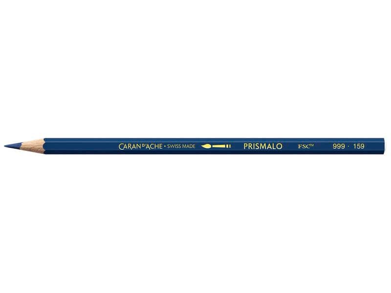 Matite colorate acquerellabili Carand’Ache Prismalo in conf. da 12 pz blu di prussia – 999159