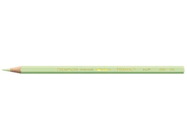 Matite colorate acquerellabili Carand'Ache Prismalo in conf. da 3 pz verde tiglio - 999231