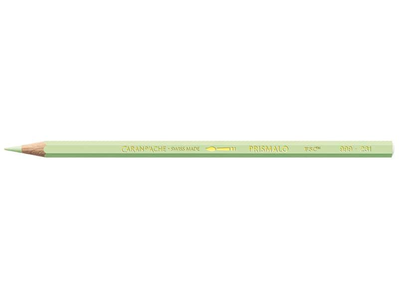 Matite colorate acquerellabili Carand’Ache Prismalo in conf. da 3 pz verde tiglio – 999231