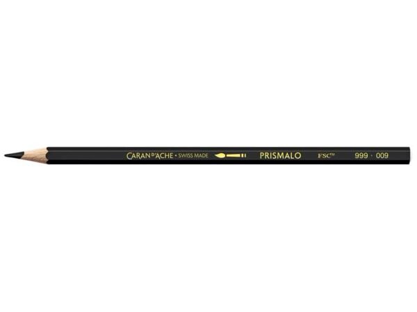 Matite colorate acquerellabili Carand'Ache Prismalo in conf. da 12 pz nero - 999009