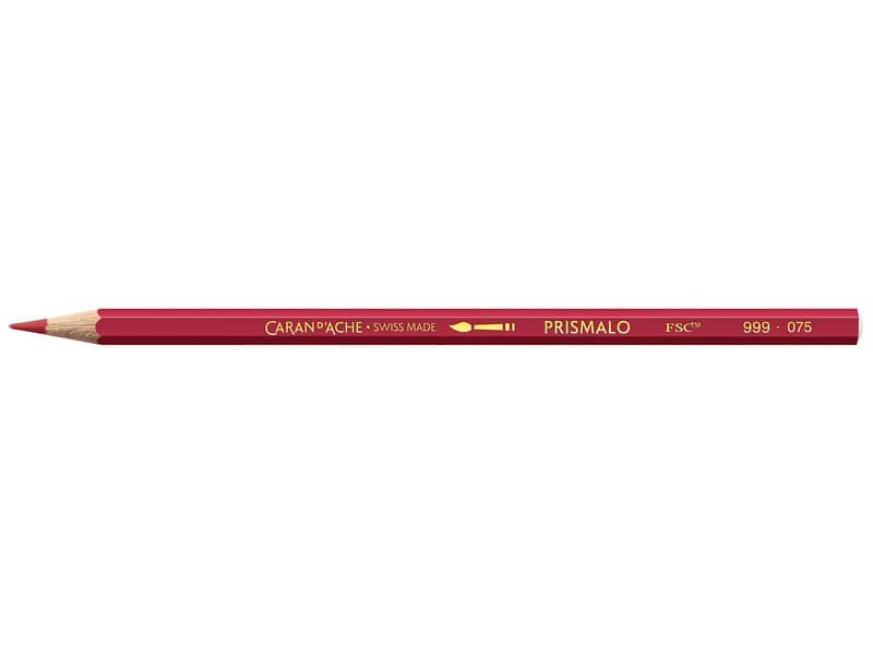 Matite colorate acquerellabili Carand’Ache Prismalo in conf. da 3 pz rosso indiano – 999075