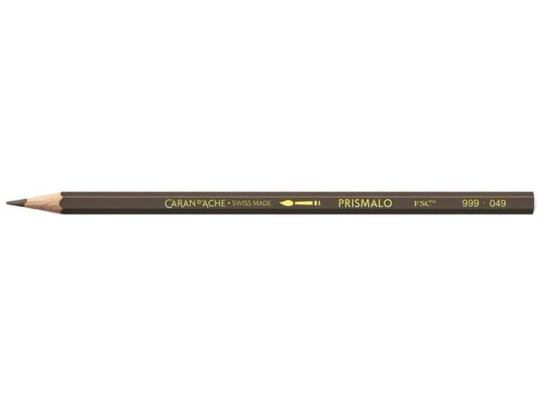 Matite colorate acquerellabili Carand'Ache Prismalo in conf. da 12 pz ombra naturale - 999049