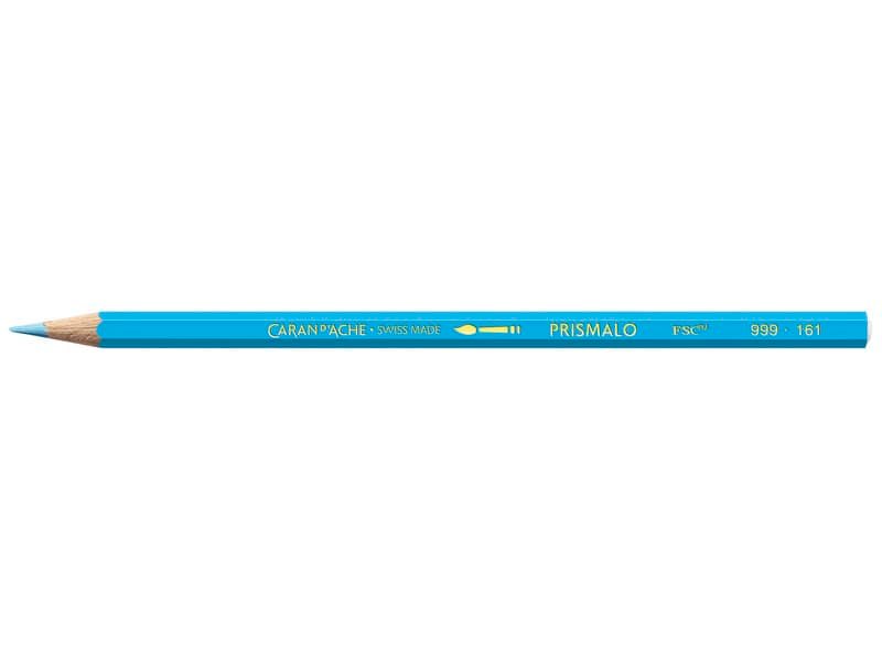 Matite colorate acquerellabili Carand’Ache Prismalo in conf. da 12 pz azzurro chiaro – 999161