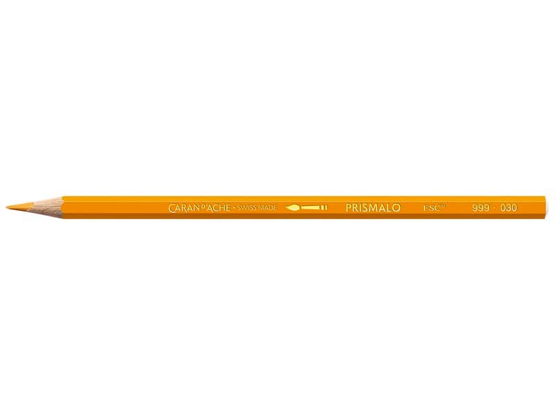 Matite colorate acquerellabili Carand’Ache Prismalo in conf. da 12 pz arancio – 999030