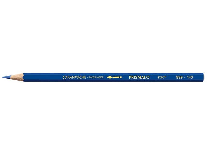Matite colorate acquerellabili Carand’Ache Prismalo in conf. da 12 pz blu oltremare – 999140