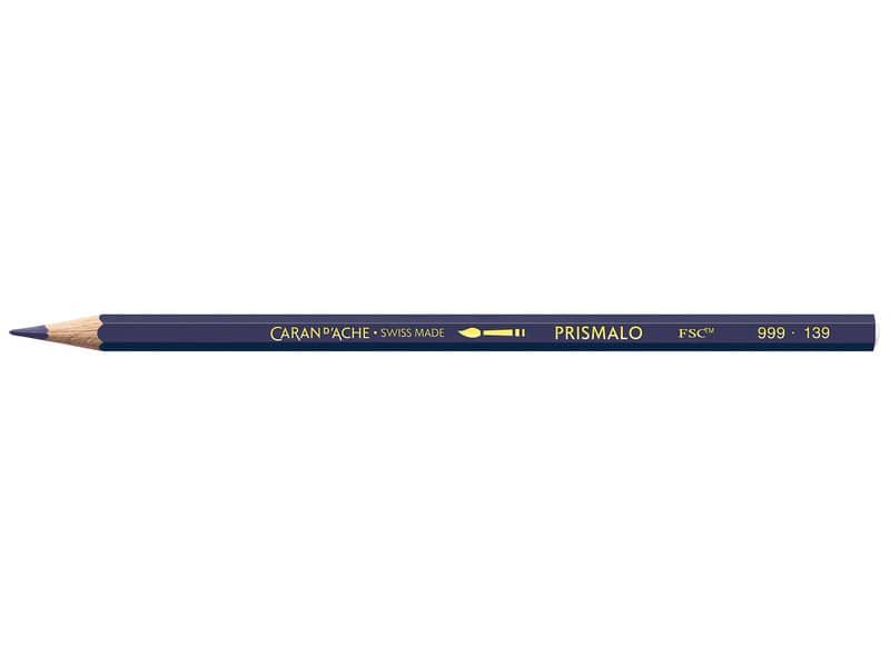 Matite colorate acquerellabili Carand’Ache Prismalo in conf. da 3 pz indaco – 999139