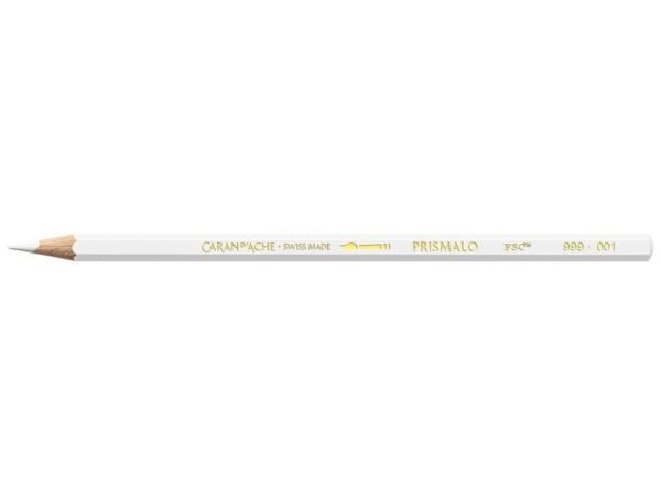 Matite colorate acquerellabili Carand'Ache Prismalo in conf. da 12 pz bianco - 999001