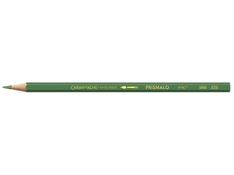 Matite colorate acquerellabili Carand’Ache Prismalo in conf. da 3 pz verde muschio – 999225