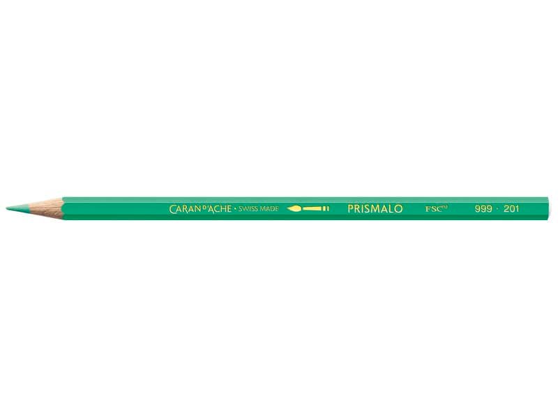 Matite colorate acquerellabili Carand’Ache Prismalo in conf. da 3 pz verde veronese – 999201