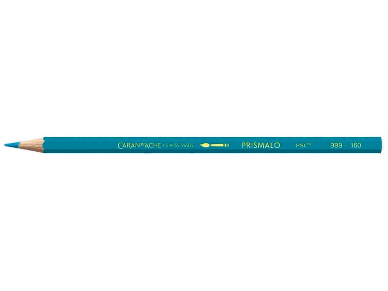 Matite colorate acquerellabili Carand’Ache Prismalo in conf. da 3 pz blu cobalto – 999160