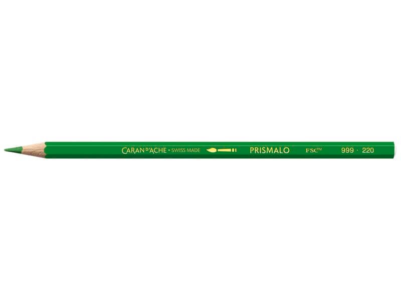 Matite colorate acquerellabili Carand’Ache Prismalo in conf. da 12 pz verde prato – 999220