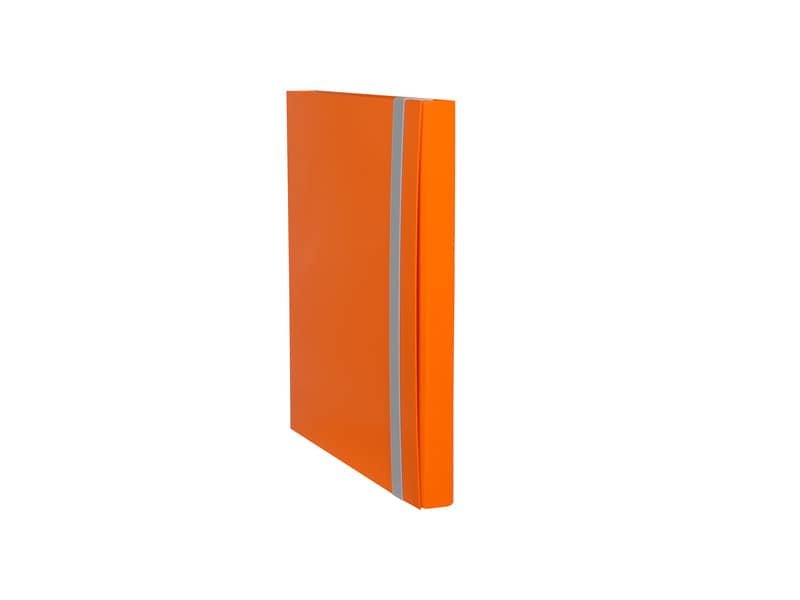 Cartella a tre lembi con elastico Cartotecnica del Garda 25×34,5 cm dorso 5 cm -10 colori assortiti –