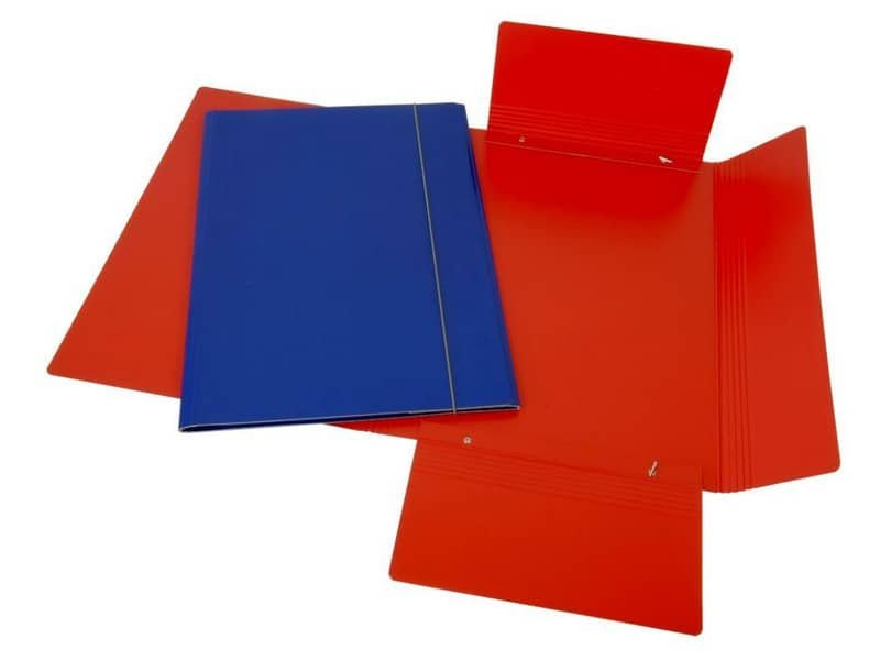 Cartella a tre lembi in presspan Cartotecnica del Garda 35×50 cm colore blu – CG0080PDXXXAN01