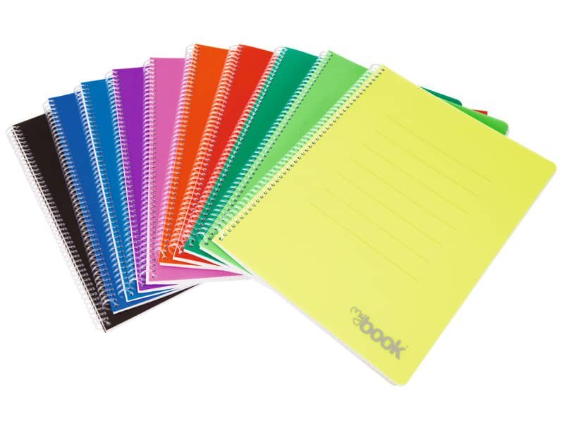 Quaderno spiralato Nikoffce 70 gr formato A4 – 1 rigo – 30NIK040/10