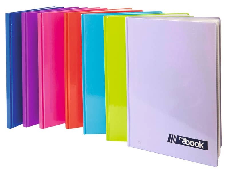 Quaderno cartonato Nikoffice Mybook formato A4 – 80 gr – 100 ff 0B – 30NIK101