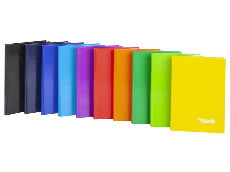 Quaderno cartonato Nikoffice Mybook formato A4 – 80 gr – 100 ff 1R – 30NIK041/5