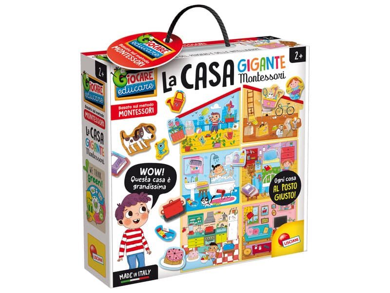 Gioco in scatola Lisciani Montessori Baby Box La Casa – 85644
