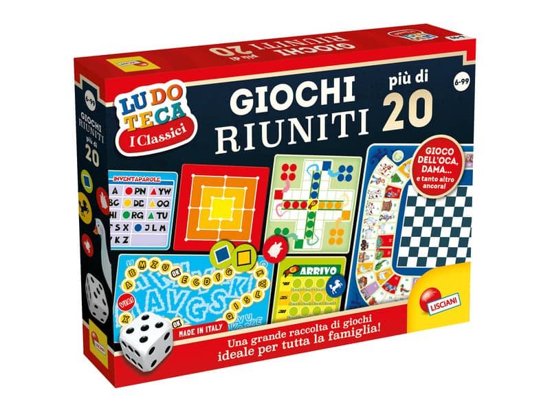 Gioco in scatola Lisciani Ludoteca Il Gioco Riuniti – 89154