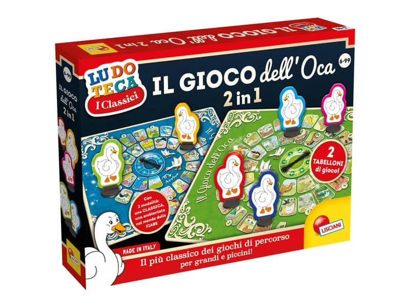 Gioco in scatola Lisciani Ludoteca Il Gioco dell’Oca – 60535