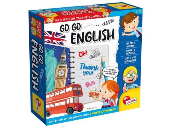 Gioco in scatola Lisciani I'm a Genius Go-go English - 100514