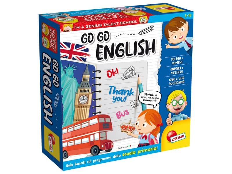 Gioco in scatola Lisciani I’m a Genius Go-go English – 100514