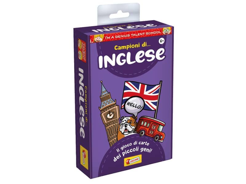 Gioco in scatola materie scolastiche I’m a Genius Inglese – 92314