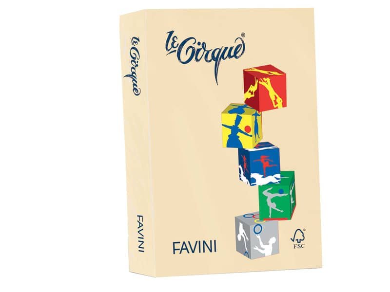 Risma A3 Favini Le Cirque – 80 g – 500 fogli colore camoscio pastello A71R353