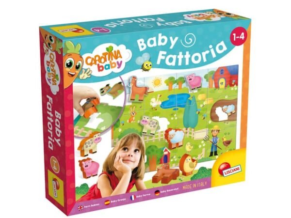 Gioco in scatola Lisciani Carotina Baby Fattoria - 58464