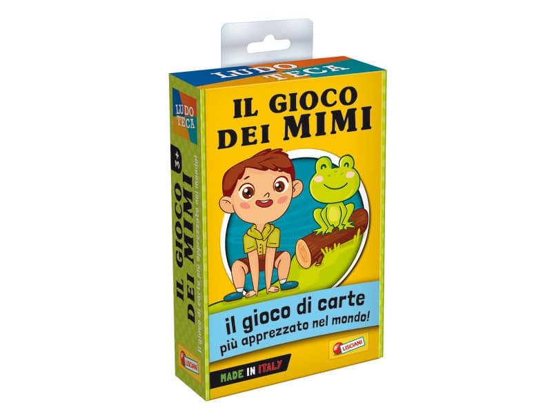 Gioco in scatola Lisciani Ludoteca Le Carte dei Bambini Il Gioco dei Mimi – 89130