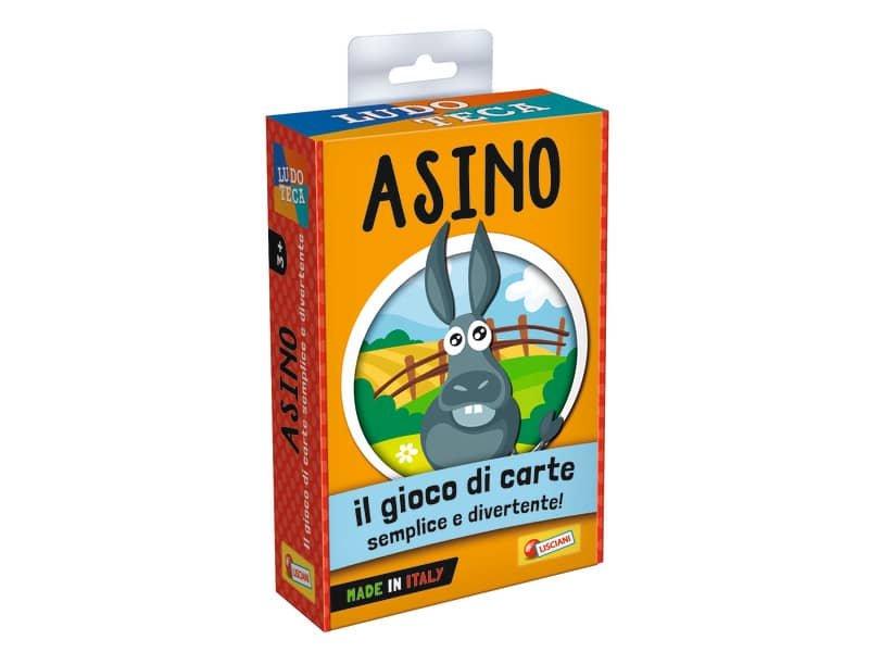 Gioco in scatola Lisciani Ludoteca Le Carte dei Bambini Asino – 85743