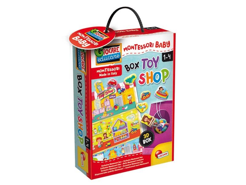 Gioco in scatola Lisciani metodo Montessori Baby Box Toy Shop – 92734