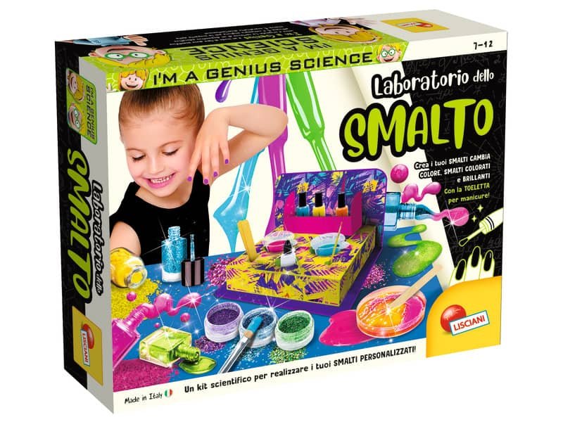 Gioco in scatola Lisciani I’m a Genius Laboratorio dello Smalto – 86269