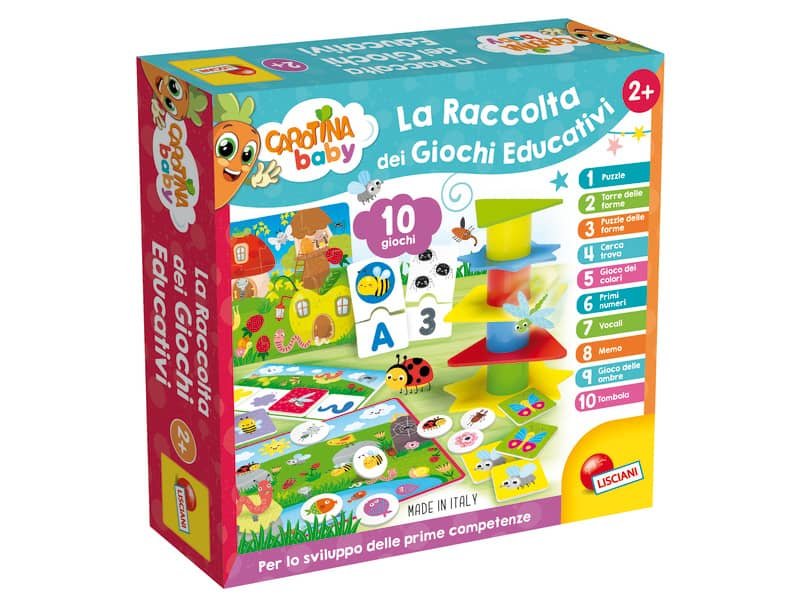 Gioco in scatola Lisciani Carotina Baby La Torre – 95117