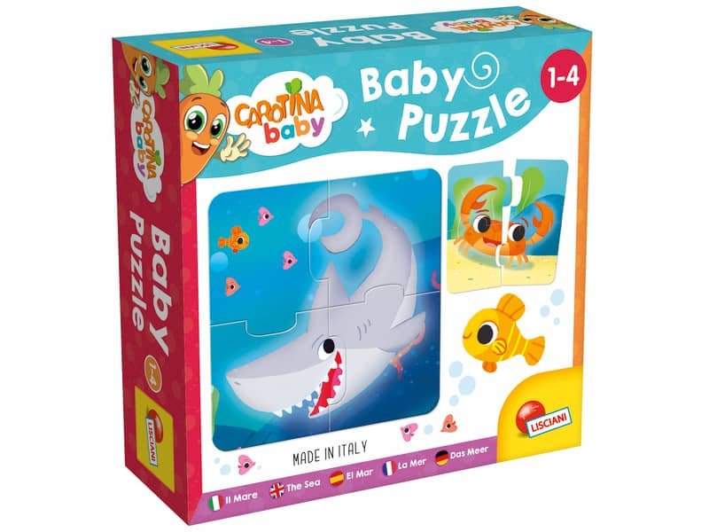 Gioco in scatola Lisciani Carotina Baby Puzzle Il Mare – 80069