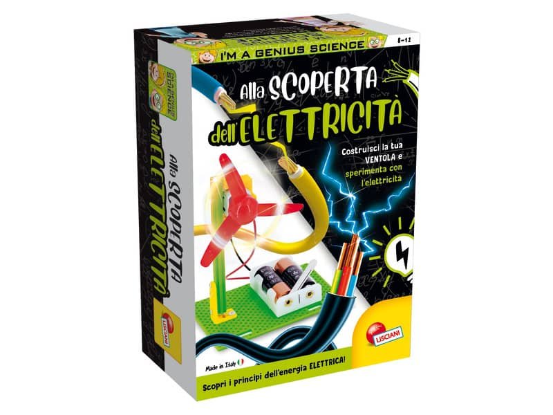 Gioco in scatola Lisciani I’m a Genius Alla Scoperta dell’Elettricit… – 100163