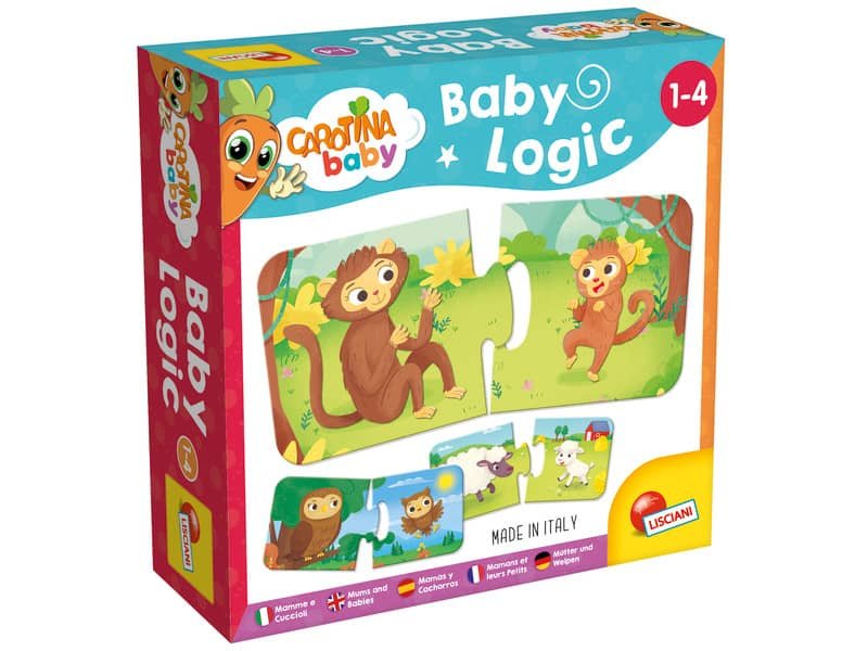 Gioco in scatola Lisciani Carotina Baby Logic Mamme e Cuccioli – 80038
