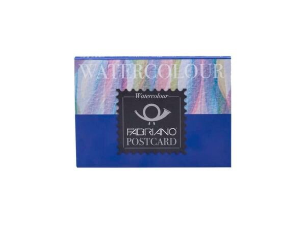 Blocco collato per acquerello Fabriano Watercolor postcard 20 fogli - 300g A6 - 17105148