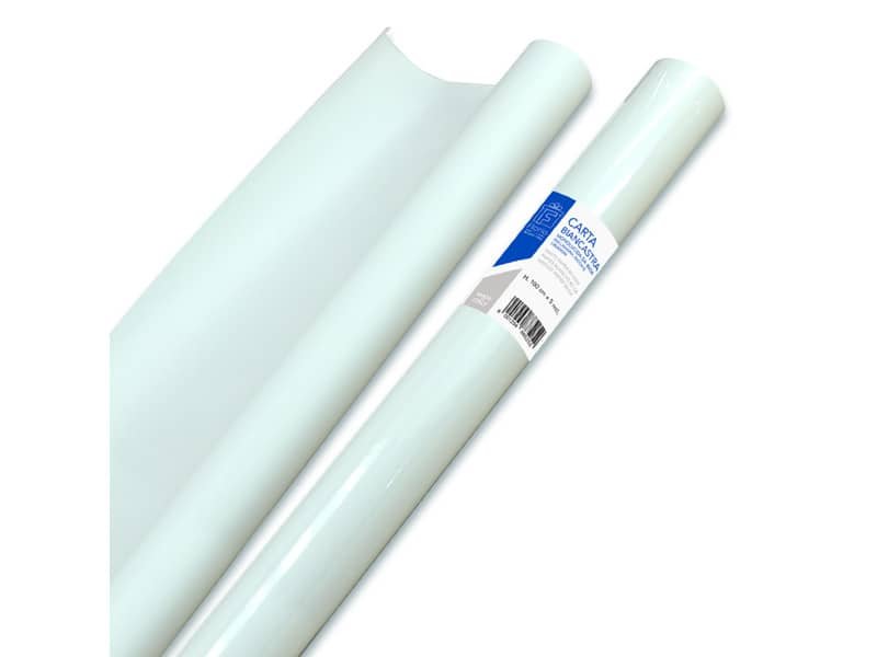 Rotolo di carta da pacco Florio Carta formato 1×5 mt colore bianco 5252
